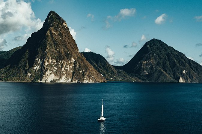 1/2 Day Private Catamaran out of Soufriere - Snorkeling, Swimming, and Time to Slow Down