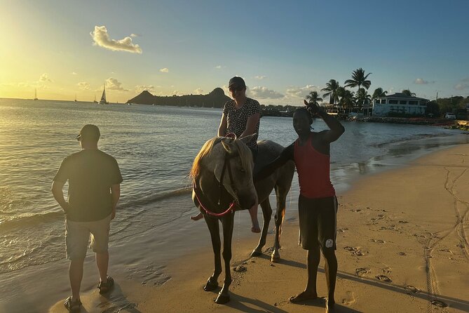 2 Hour Horseback Riding Sunset Tour with Dore's Riding Stable - A short look at Gros Islet