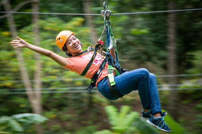 Adrena-Line Zipline, St. Lucia - Safety is handled seriously, especially for beginners