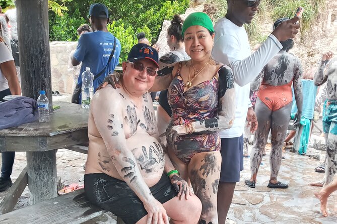 All Inclusive Tour Sulfur Mud Bath, waterfall,Beach & lunch break - From Castries toward St. Lucia’s west coast