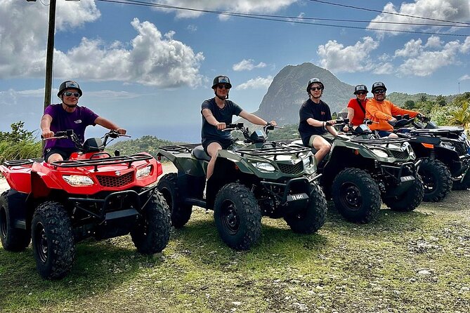 ATV Rainforest Adventure in St. Lucia - Grand Eden Estate brings the slower side of St. Lucia