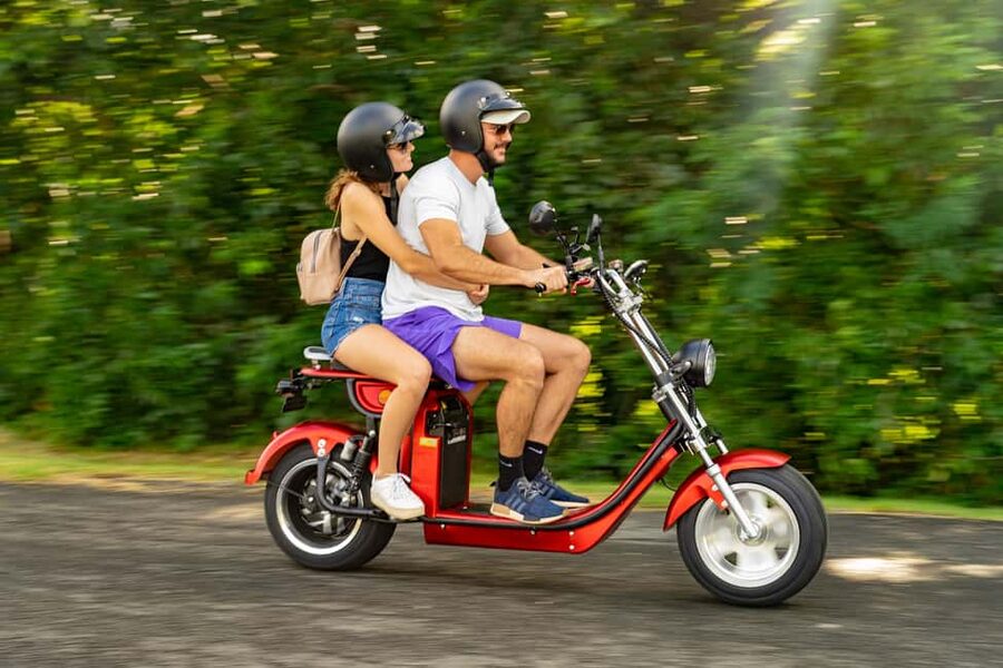 Beaches and Backroads Electric Big-Wheel Scooter Tour - Pigeon Island and the northern coast