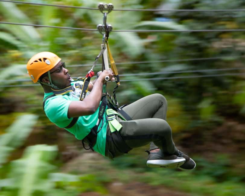 Castries, St. Lucia - Adrenaline Zipline - Key points at a glance