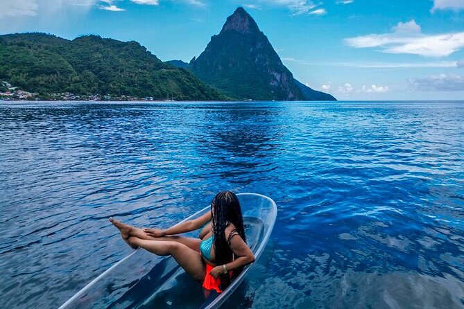 Clear Kayak Drone Photoshoot in St. Lucia - What you receive after the shoot