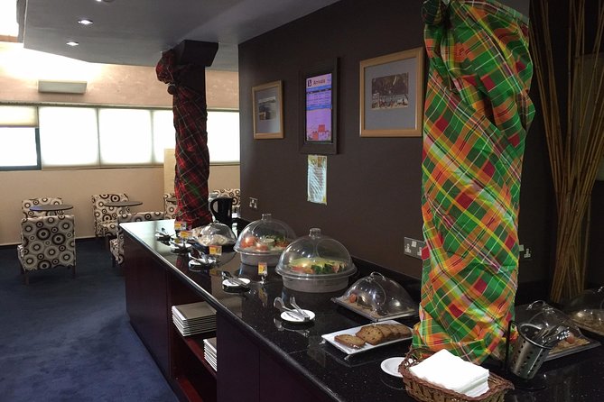 Departure VIP Lounge & Free transfer from Any Resort - Meeting the representative at Hewanorra Airport