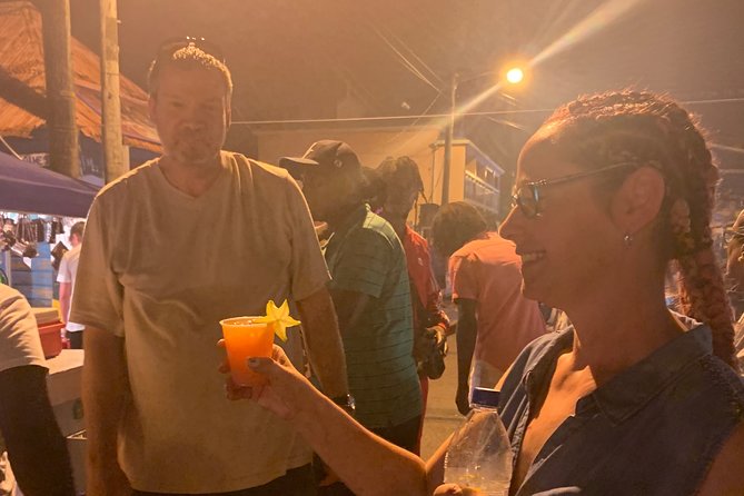 Friday Night Street Party in St. Lucia - Arriving Around 8 p.m. for Food and Space