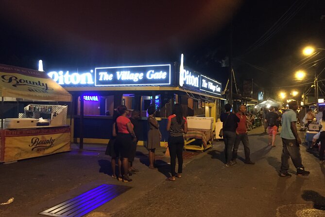 Friday Night Street Party in St. Lucia - Crowds, Streets, Vendors, and Practical Comfort