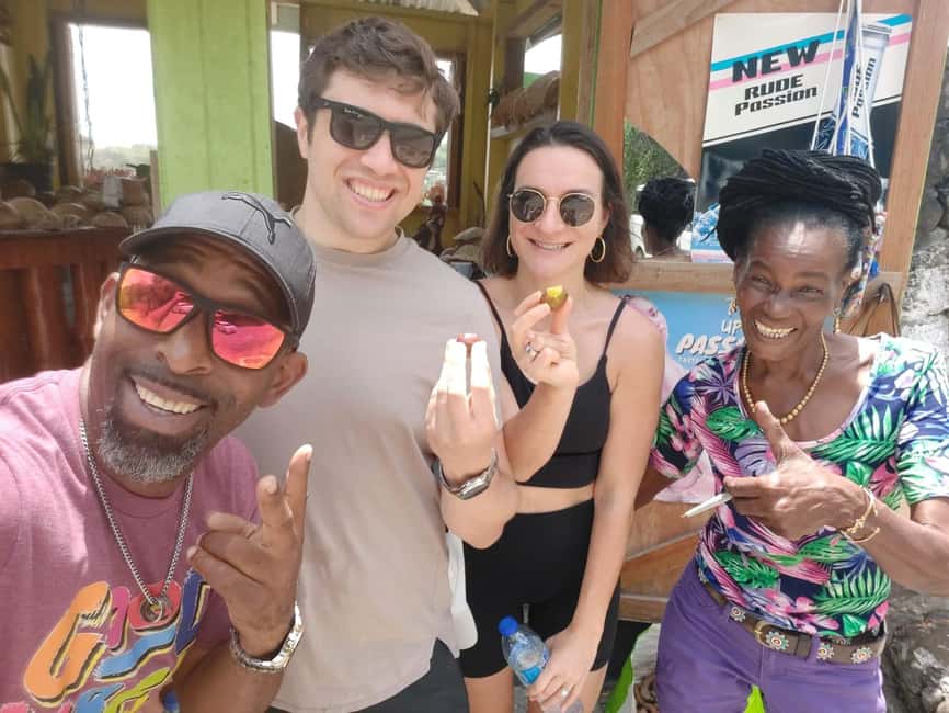 From Castries: St.Lucia Island Guided Tour - The local meal and drinks