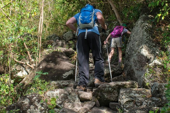 Gros Piton Hike - The final ascent to Gros Piton’s summit
