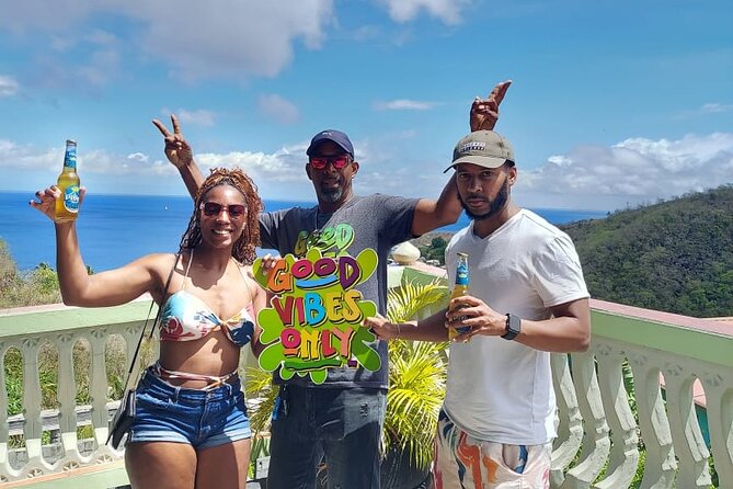 Gros Piton Hike with Dannyboy & Co. - At the Piton Hike Reserve