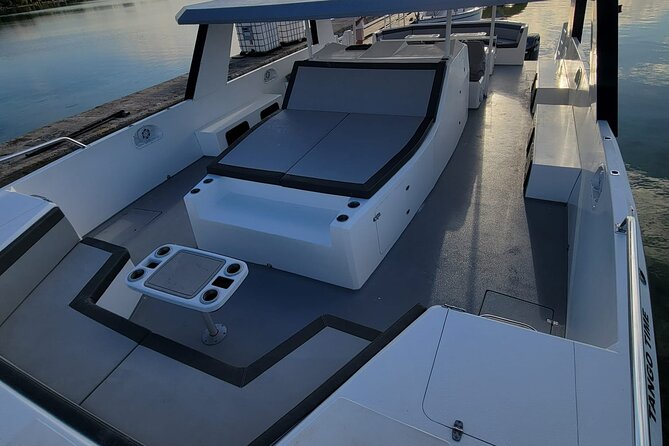Half Day Private Power Cat Charter - What the boat setup means for comfort