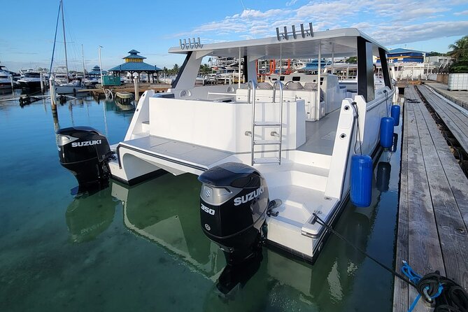 Half Day Private Power Cat Charter - Drinks, snacks, and the crew