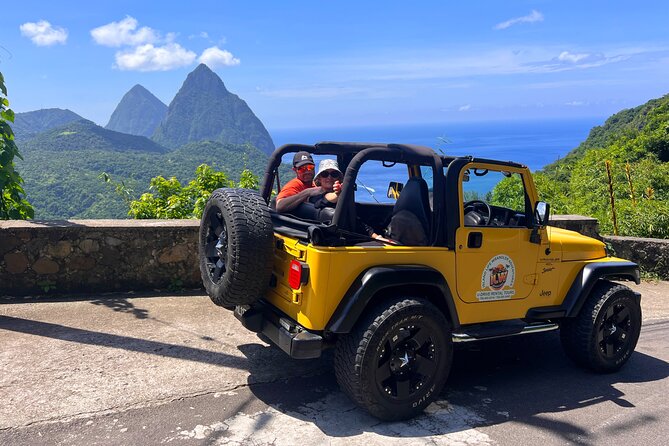 Half Day Private Tour in St. Lucia Jeep Wrangler - The Big Appeal: St. Lucia From an Open Jeep