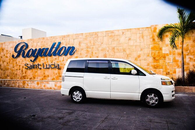 Hewanorra International Airport (UVF) Shuttle Round Trip - What the private vehicle ride feels like