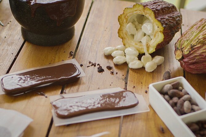 Hotel Chocolat Bean to Bar Experience in St. Lucia - Tasting cacao before it becomes chocolate