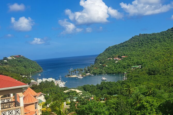 Island Experience Tour in St. Lucia - Piton views above Soufrière