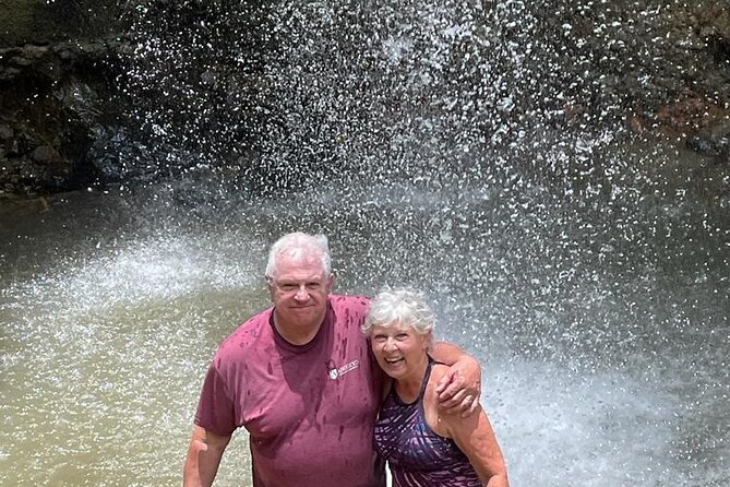 Lunch break,Mud Bath,Water Fall & beach break group tour - Cool off at the waterfall
