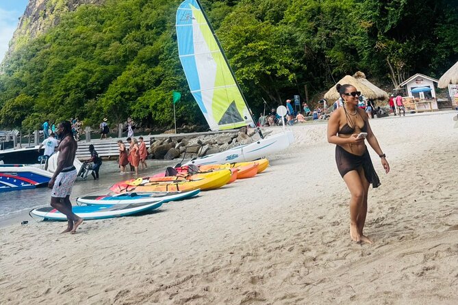 Mud bath and Waterfall with Snorkeling at Sugar beach - Creole food and what is included