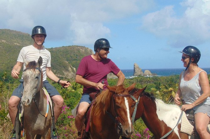 Nature & Historical Horseback Riding Tours St. Lucia - Pickup from your hotel, Airbnb, or cruise port