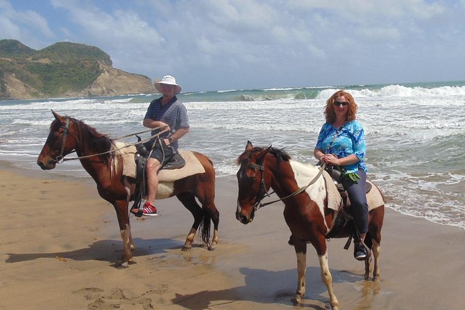 Nature & Historical Horseback Riding Tours St. Lucia - Historic ruins and the old sugar works