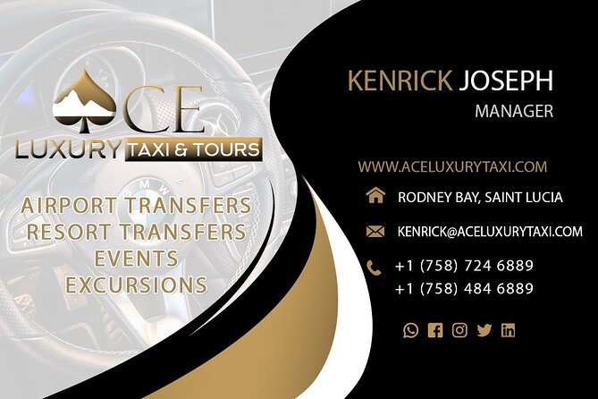 Private Airport/Resort Luxury Transfers - Meeting Al or Kenrick after customs
