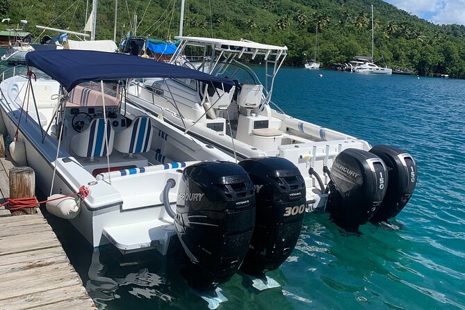 Private All Inclusive Speedboat to Soufriere with Lunch, Mud Bath & Waterfall - Toraille Waterfall for a cold-water reset