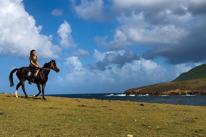 Private Beach Horseback Ride with Sandy Hoofs St. Lucia - Riding from Sandy Hoofs to St. Lucia’s northeast coast