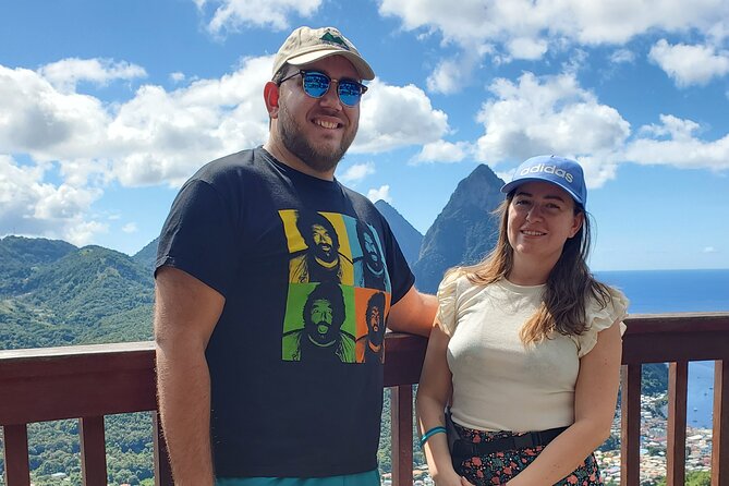 Private Best of St Lucia Mud Bath & Toraille Waterfall Excursion - Banana country and the road toward Marigot Bay