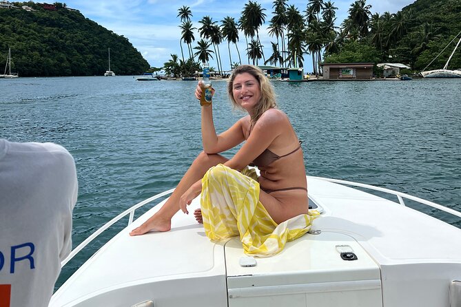 Private Boat Charter St. Lucia, boat tour to Soufriere. Half day. - The crew is part of the appeal