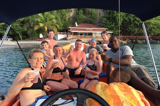 Private Full Day Charter: St Lucia Boat Tour to Soufriere - Jalousie Beach and the Pitons in the water