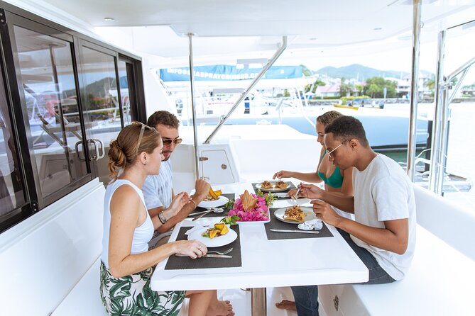 Private Full Day Luxury Catamaran Excursion - Optional Land Stops Cost Extra