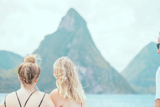 Private Half-Day Luxury Catamaran Experience - Swimming and snorkeling at a St Lucia beach