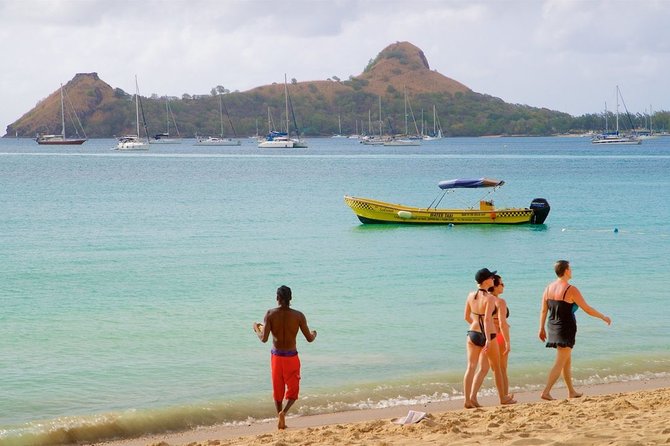 Private Northern Boat Tour- Castries To Rodney Bay or Rodney Bay to Marigot Bay - Three hours at Reduit Beach