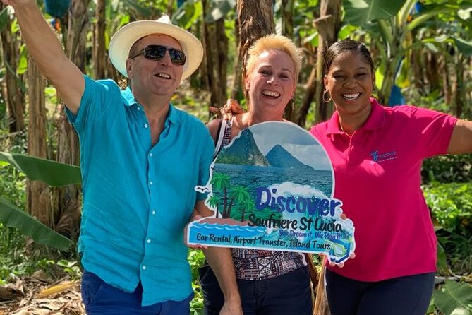Private Saint Lucia Your Way Customize Tour- LUNCH INCLUDED - Eating lunch in a local setting
