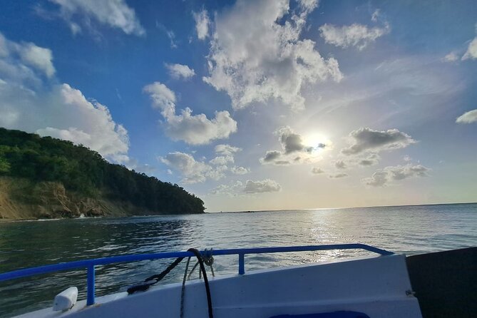 Private Sunset and Snorkel Cruise - Leaving Rodney Bay Marina at 4:30 pm