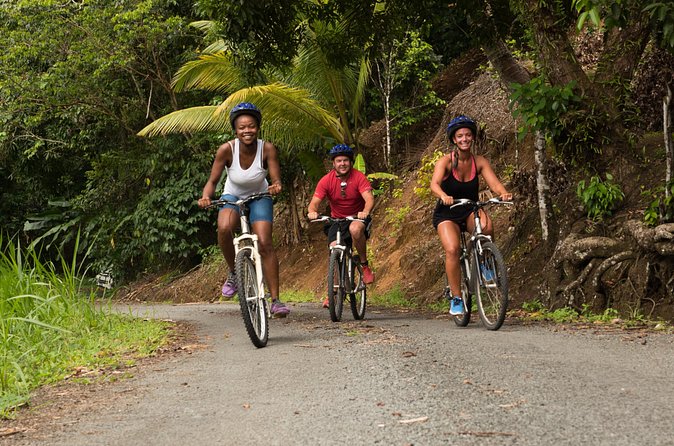 Rainforest Cycling Adventure in St. Lucia - Sault Falls, also called Errard Falls