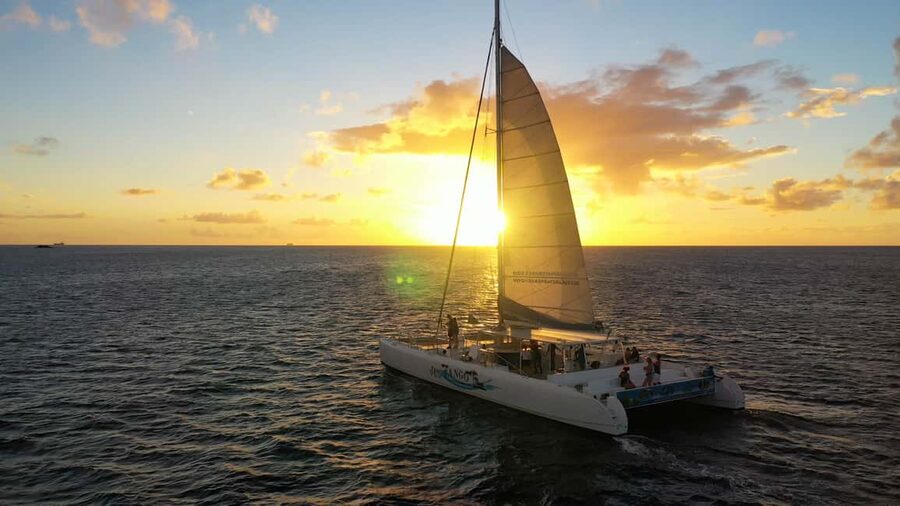 Romantic Caribbean Sunset Cruise - Rodney Bay and the two-hour catamaran cruise