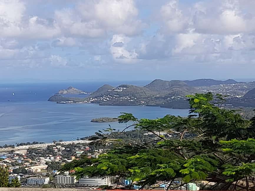 Saint Lucia: Soufriere Tour with Mud Bath and Waterfalls - From Castries to Morne Fortune and Marigot Bay