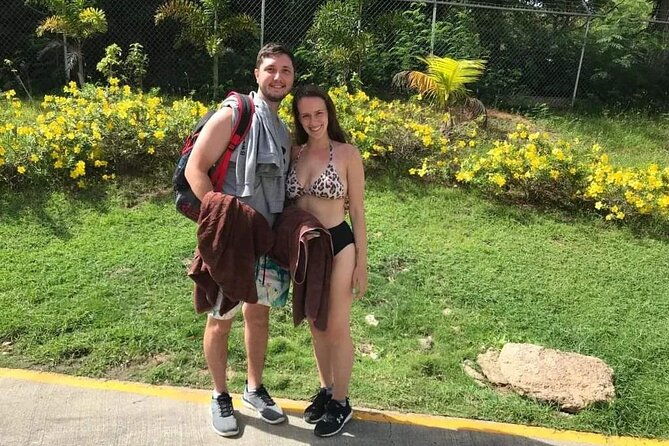 Saint Lucia Sulphur Springs Rejuvenating Mud Bath Tour - Entering Sulphur Springs by warm volcanic water