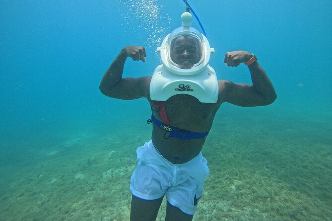 SeaTrek St. Lucia - What the equipment feels like