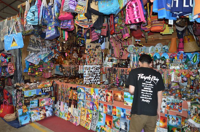 Shopping - St Lucia Got Talent Tour - A private vehicle, not a narrated island tour