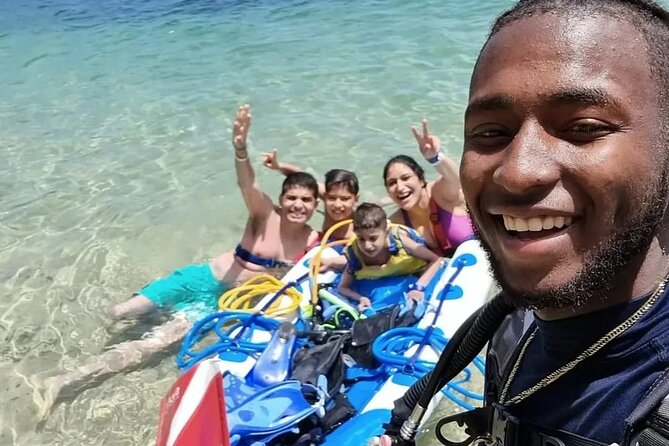 SNUBA Saint Lucia - From Gros Islet pickup to the beach