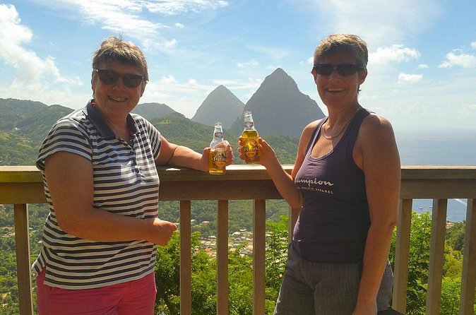 Soufriere Experience Island Tour of St Lucia - Starting above Castries with a view of the capital
