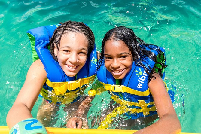 Splash Island Water Park in St Lucia - Hi-Tide Beach Side Restaurant adds a useful second stop