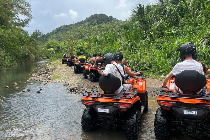 St Lucia ATV Tour : Waterfall, Plantation, Beach and Distillery - What this ATV tour actually offers