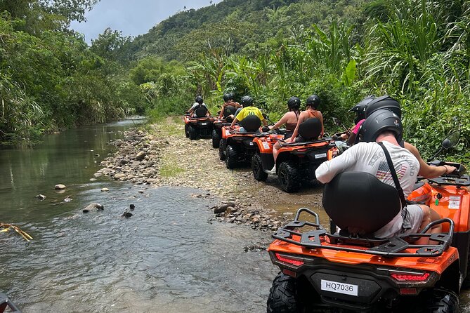 St Lucia ATV Tour : Waterfall, Plantation, Beach and Distillery - Rum tasting at Saint Lucia Distillers
