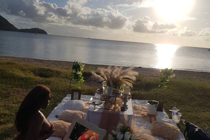 St Lucia Beachfront Sunset Picnics - Transportation and meeting details to confirm