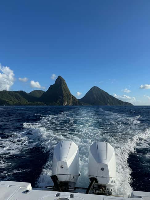 St. Lucia Caribbean: Sea and Land Excursion - Starting Along St. Lucia’s Coast