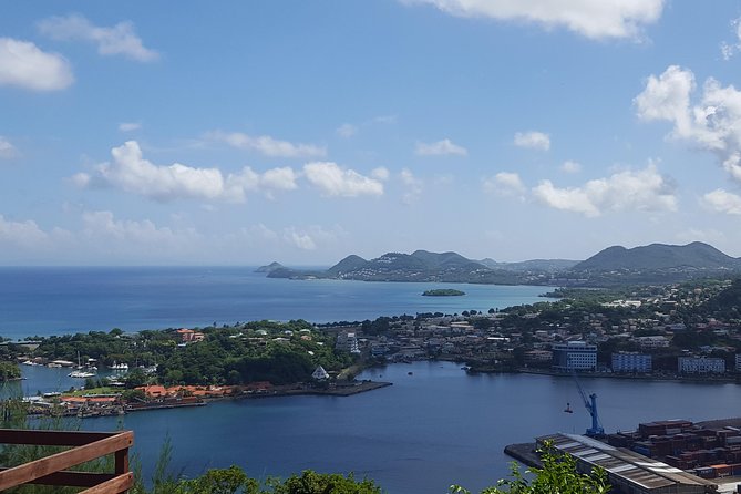 St Lucia Castries to Pitons Tour - Diamond Falls Botanical Gardens and the waterfall