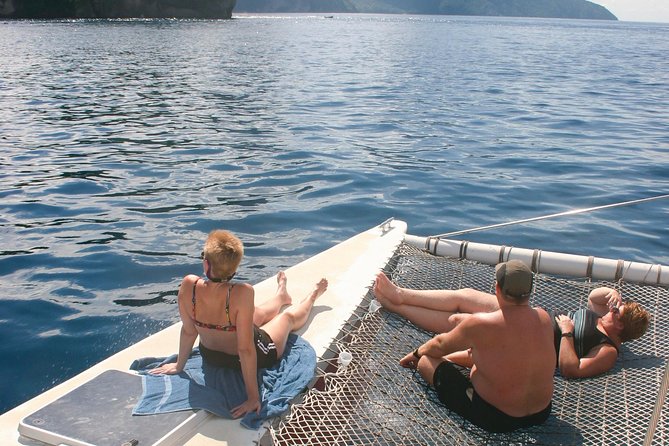St Lucia Catamaran Day Sailing and Sightseeing Tour - The crew, music, and group atmosphere